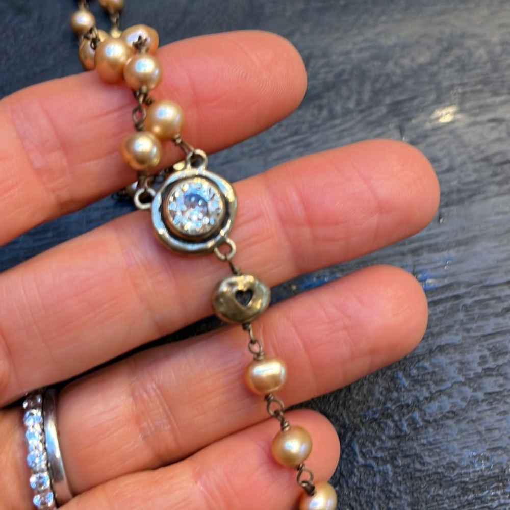 Beautiful Cross Statement Necklace - image 4